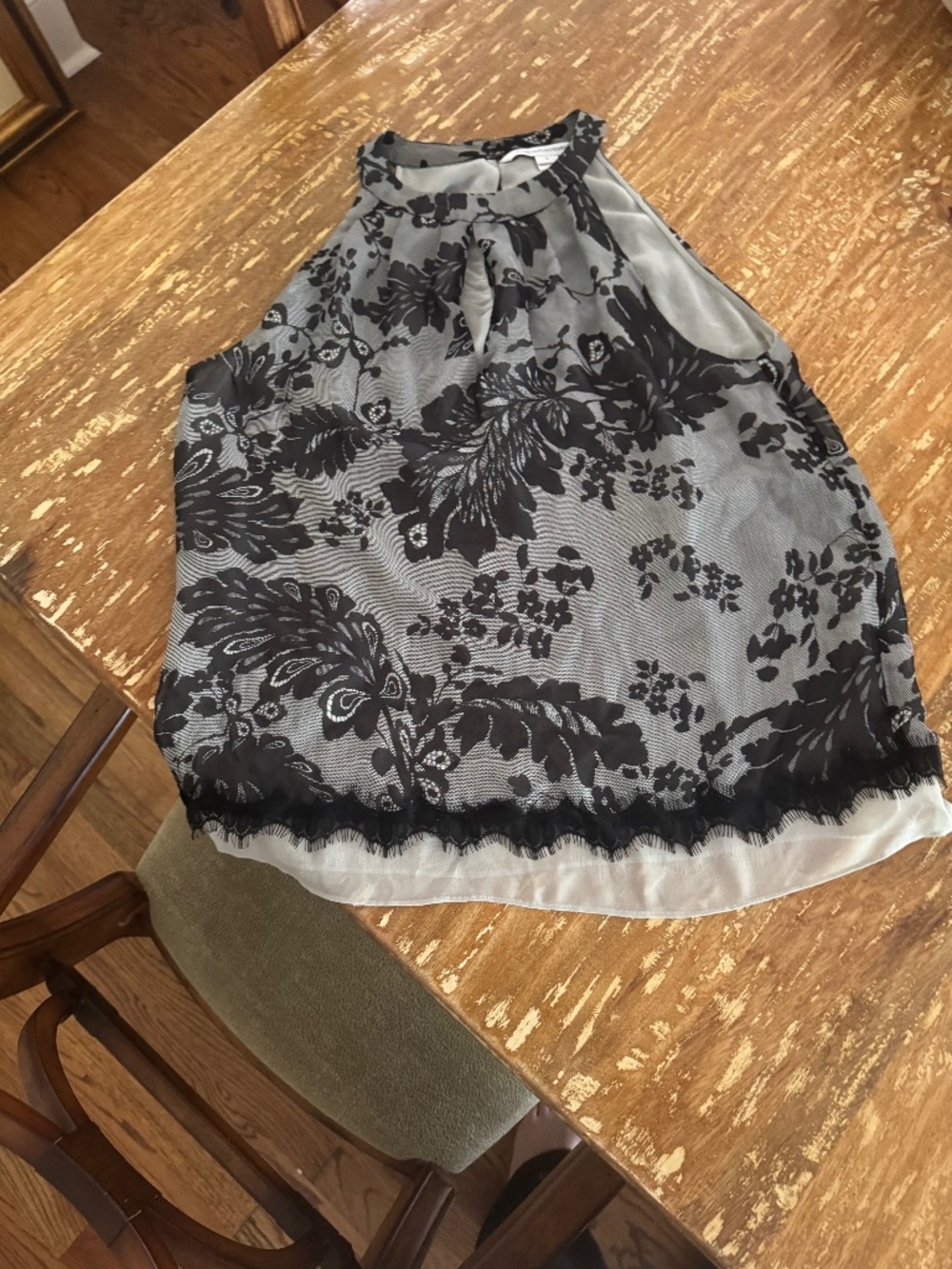 Diane vonFustenberg silk tank